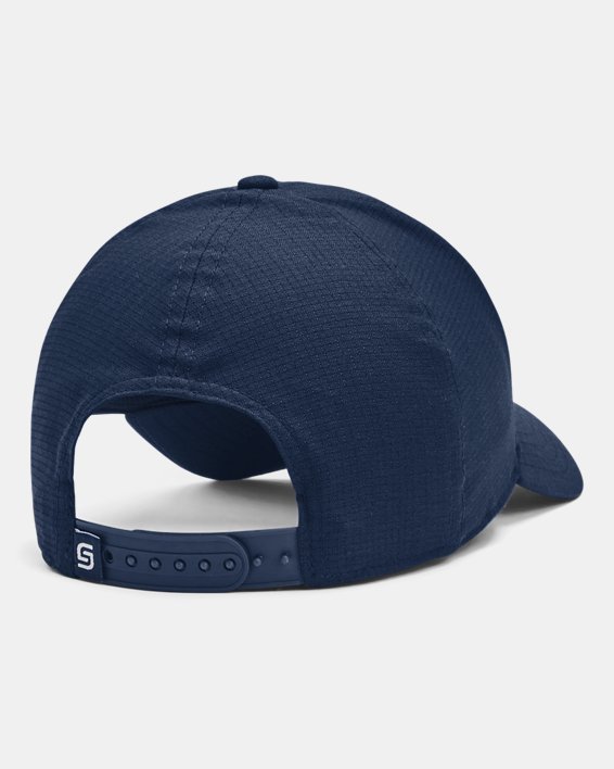 Men's UA Jordan Spieth Tour Adjustable Hat, Blue, pdpMainDesktop image number 1